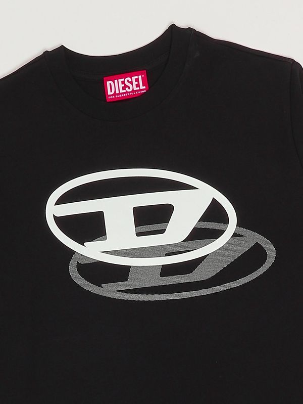 3. Camiseta de niño Tvale de algodón Negro Diesel j0260100yi9