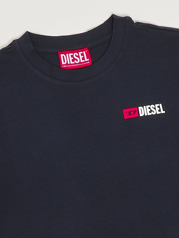 3. Camiseta de niño Utrim de algodón elástico Azul Diesel j02691kyatr