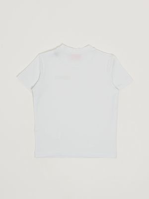 2. Camiseta de niño Utrim de algodón elástico Blanco