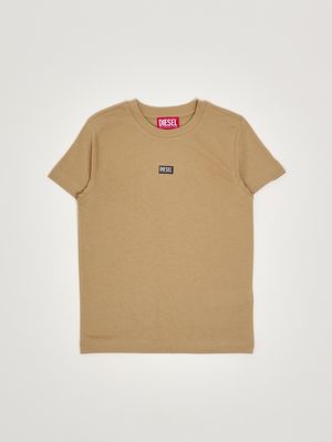 1. Camiseta de niño Tjust7 de algodón Beige