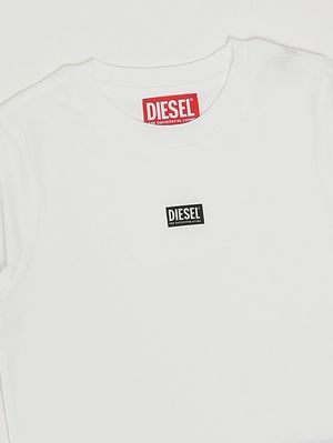 3. T-shirt bambino Tjust7 in cotone Bianco