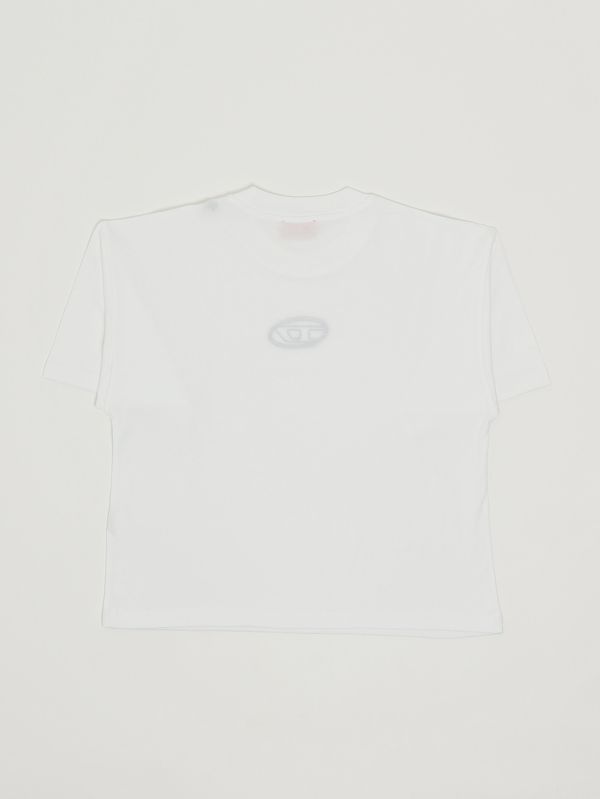 2. T-shirt fille Tixan en coton Blanc Diesel j0242800yi9