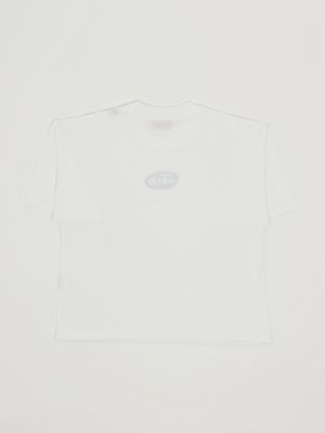 2. T-shirt fille Tixan en coton Blanc