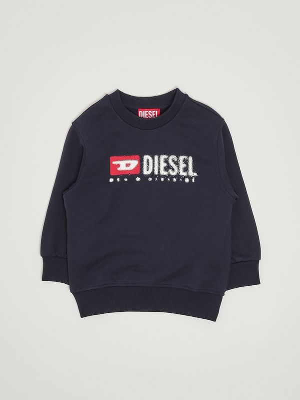 Sudadera para niño de mezcla de algodón Azul Diesel