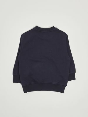 2. Sudadera para niño de mezcla de algodón Azul