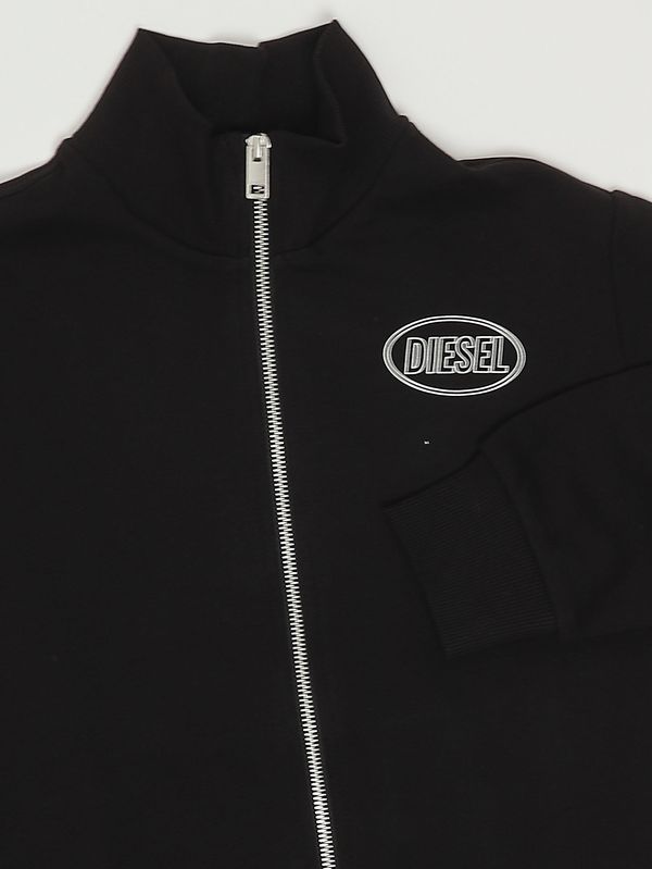 3. Boys' cotton sweatshirt Black Diesel j026130gead