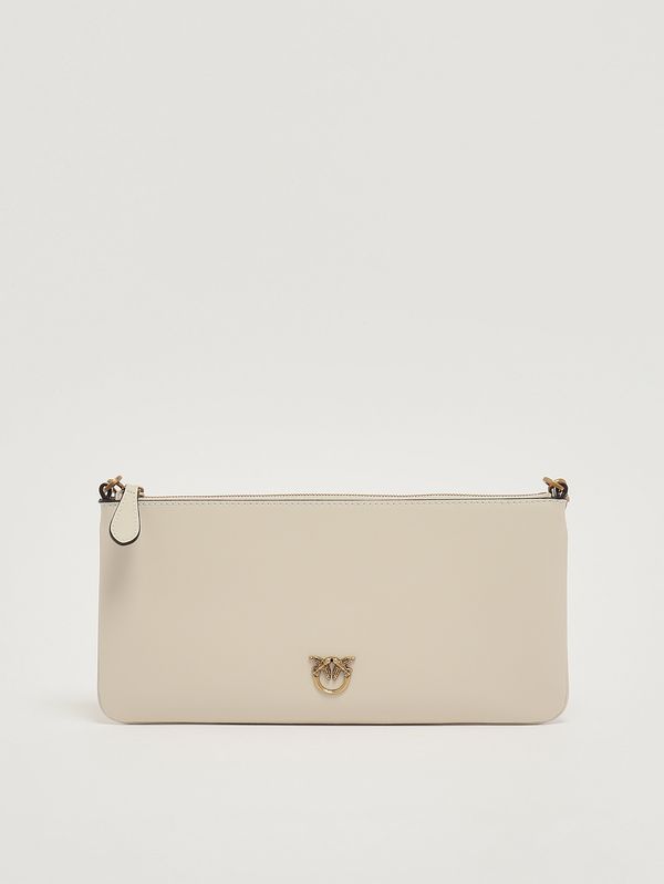 1. Bolso de mujer Horizontal Flat de piel Blanco Pinko 102747a0f1