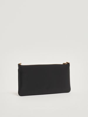 3. Bolso de mujer Horizontal Flat de piel Negro