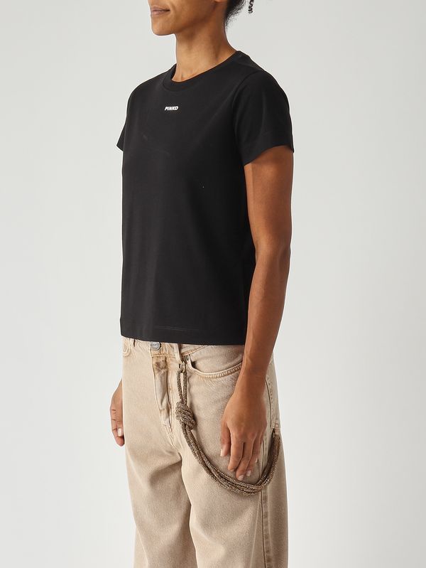 3. Camiseta de mujer de algodón Negro Pinko 100373a34f