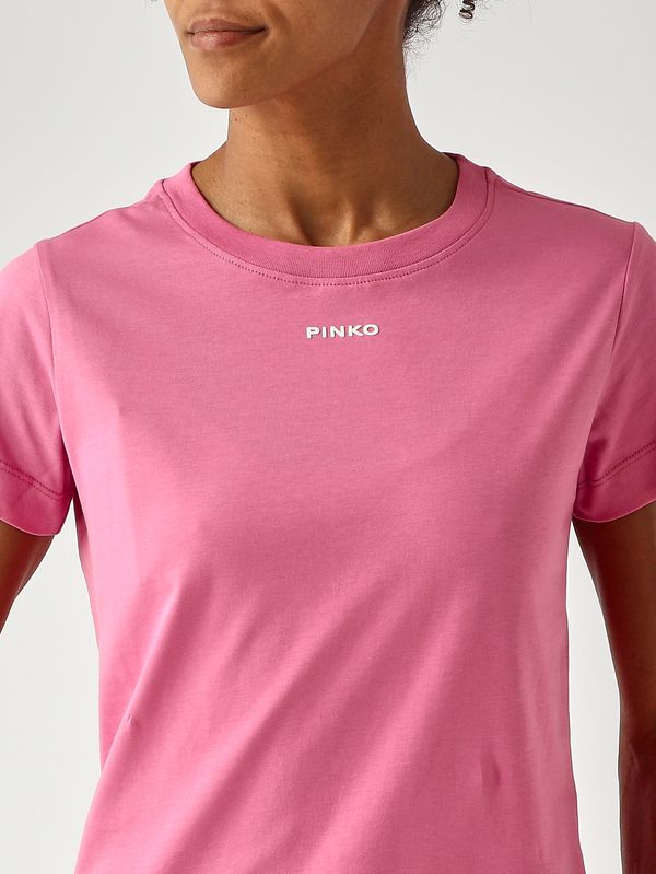 5. T-shirt donna in cotone Rosa Pinko 100373a34f