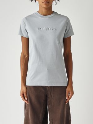 1. T-shirt donna in cotone Azzurro