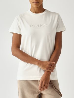 5. T-shirt donna in cotone Bianco