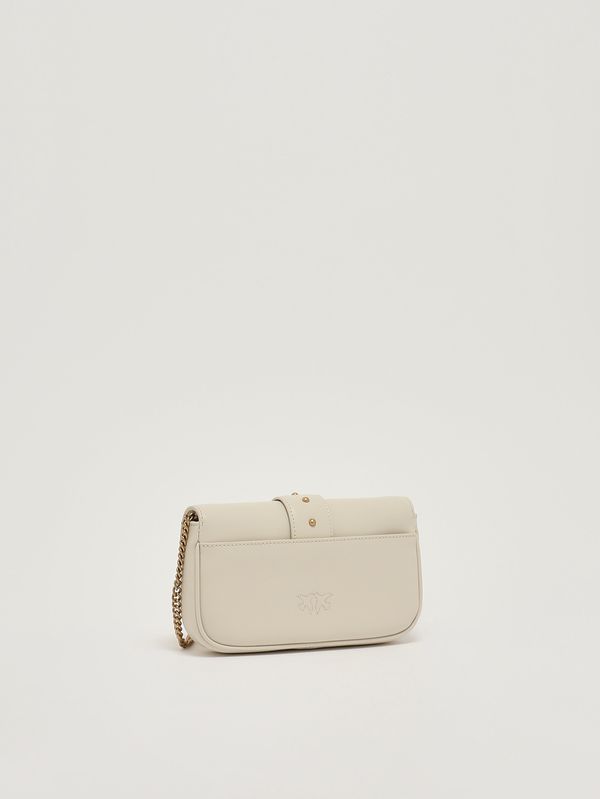 3. Bolso de mujer Love One Pocket de piel Blanco Pinko 100061a0f1