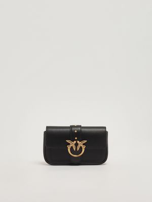 1. Damentasche Love One Pocket aus Leder Schwarz