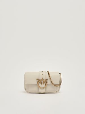 4. Bolso de mujer Love One Pocket de piel Blanco