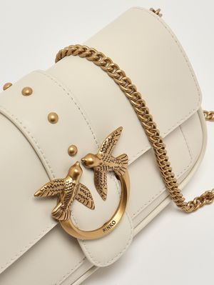 6. Bolso de mujer Love One Pocket de piel Blanco