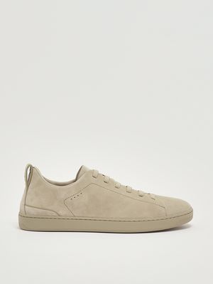 04L suede sneakers for men xxm04l0hz40re0 Navy | Caposerio.com