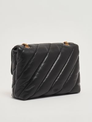 3. Borsa donna Love Puff Big CL in pelle Nero
