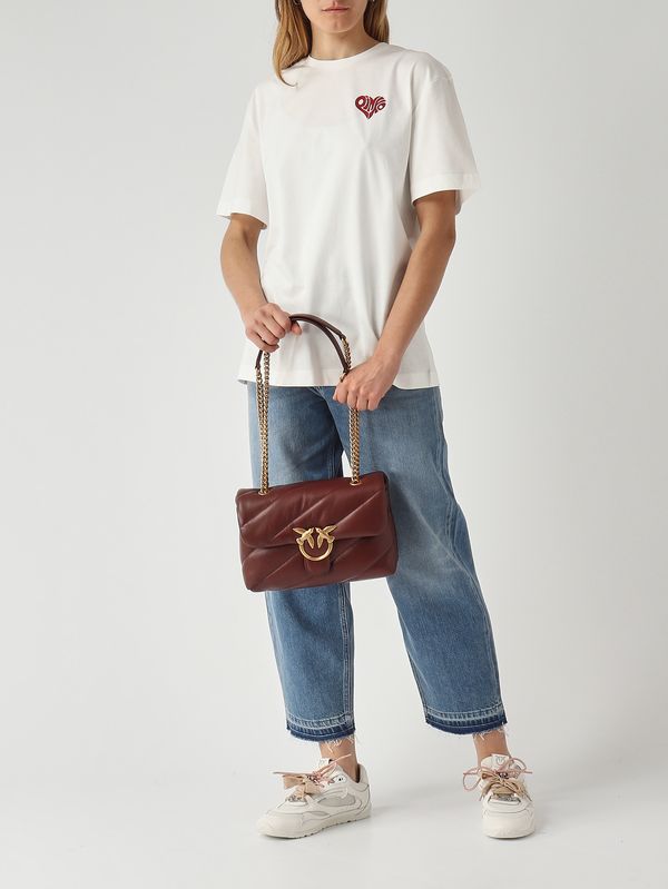 2. Sac femme Love Puff Classic CL en cuir Bourgogne Pinko 100038a0f2