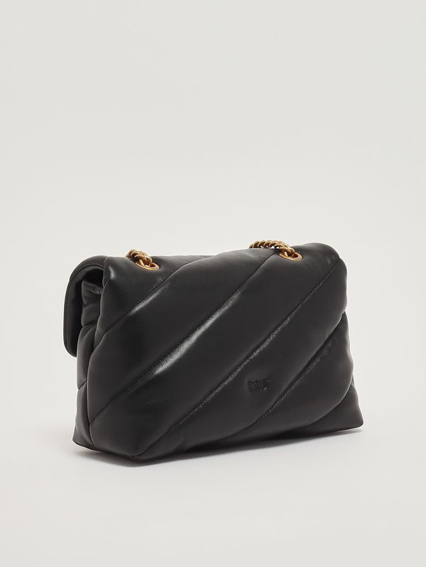 3. Damenhandtasche Love Puff Classic CL aus Leder Schwarz Pinko 100038a0f2