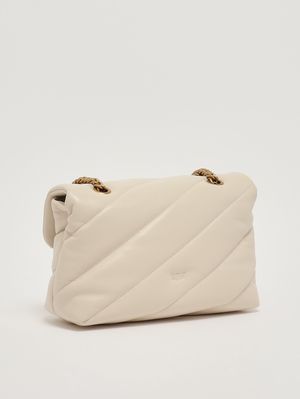 3. Damenhandtasche Love Puff Classic CL aus Leder Weiß