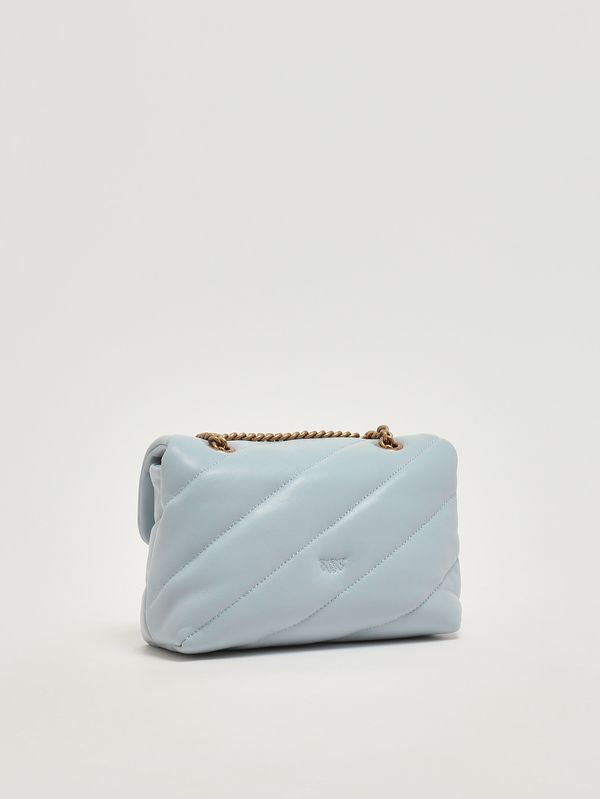 2. Bolso de mujer Love Puff Mini de piel Azul Claro Pinko 100039a0f2