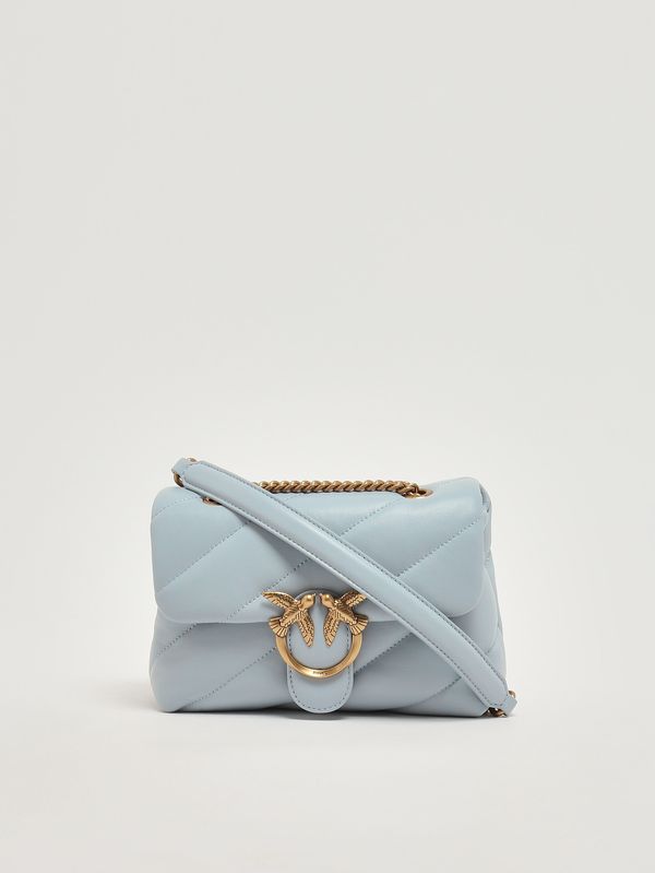 3. Bolso de mujer Love Puff Mini de piel Azul Claro Pinko 100039a0f2