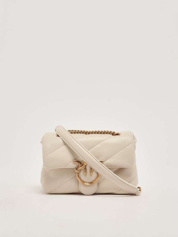 3. Bolso de mujer Love Puff Mini de piel Blanco Pinko 100039a0f2