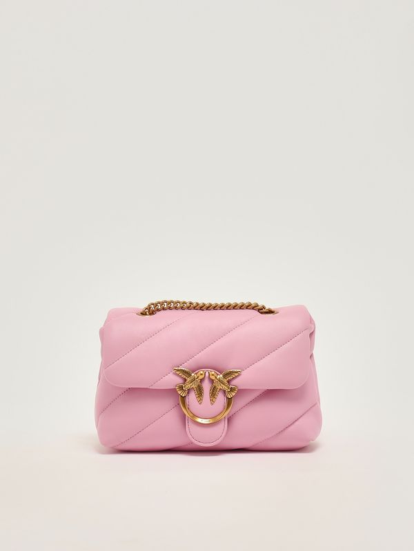 1. Bolso de mujer Love Puff Mini de piel Rosa claro Pinko 100039a0f2