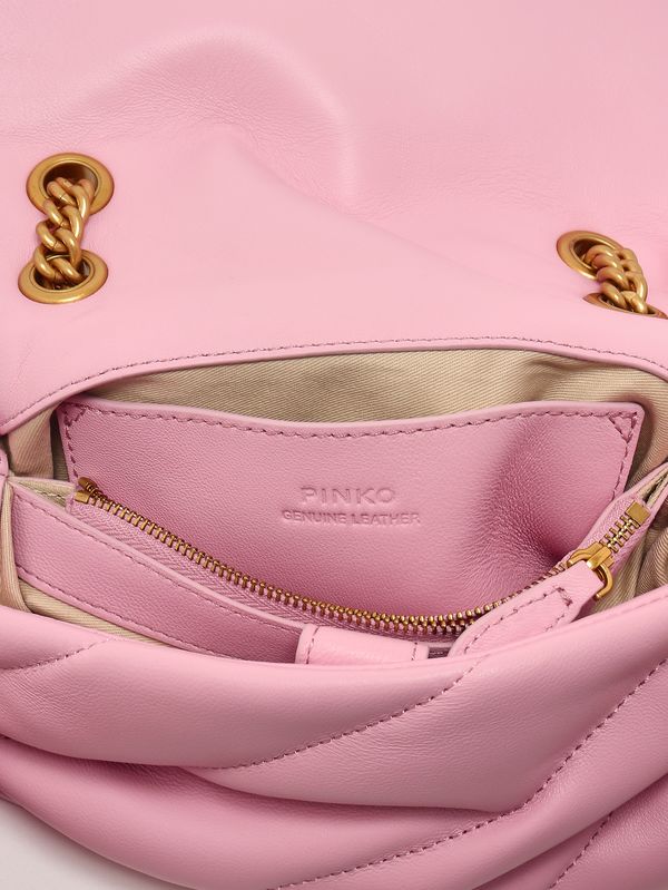 4. Bolso de mujer Love Puff Mini de piel Rosa claro Pinko 100039a0f2