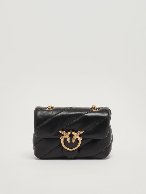 1. Bolso de mujer Love Puff Mini de piel Negro Pinko 100039a0f2