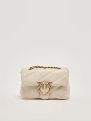 1. Bolso de mujer Love Puff Mini de piel Blanco