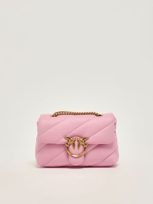 1. Bolso de mujer Love Puff Mini de piel Rosa claro