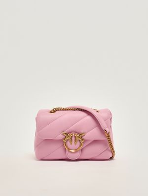 3. Bolso de mujer Love Puff Mini de piel Rosa claro