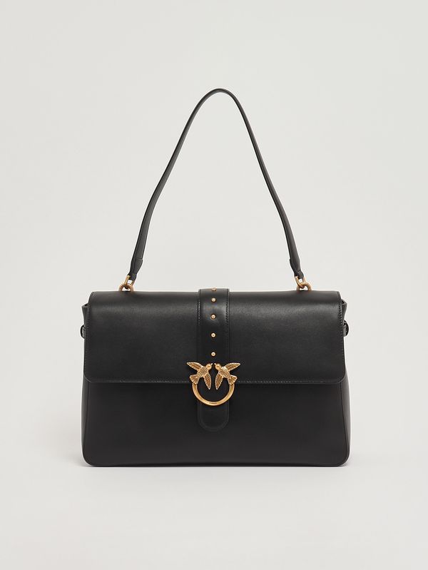 1. Women's Love One Extra Slouchy leather bag Black Pinko 105067a0qo