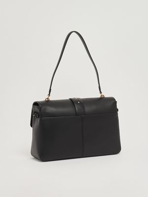 2. Women's Love One Extra Slouchy leather bag Black