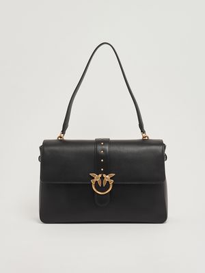1. Women's Love One Extra Slouchy leather bag Black
