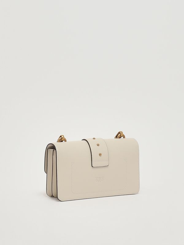 2. Borsa donna Love One Mini in pelle Bianco Pinko 105856a0f1