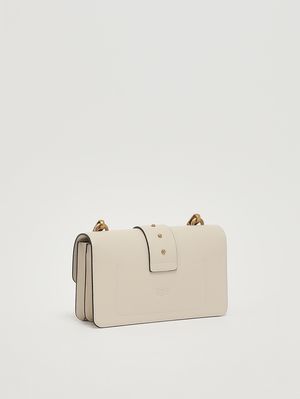 2. Borsa donna Love One Mini in pelle Bianco