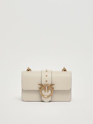 1. Borsa donna Love One Mini in pelle Bianco