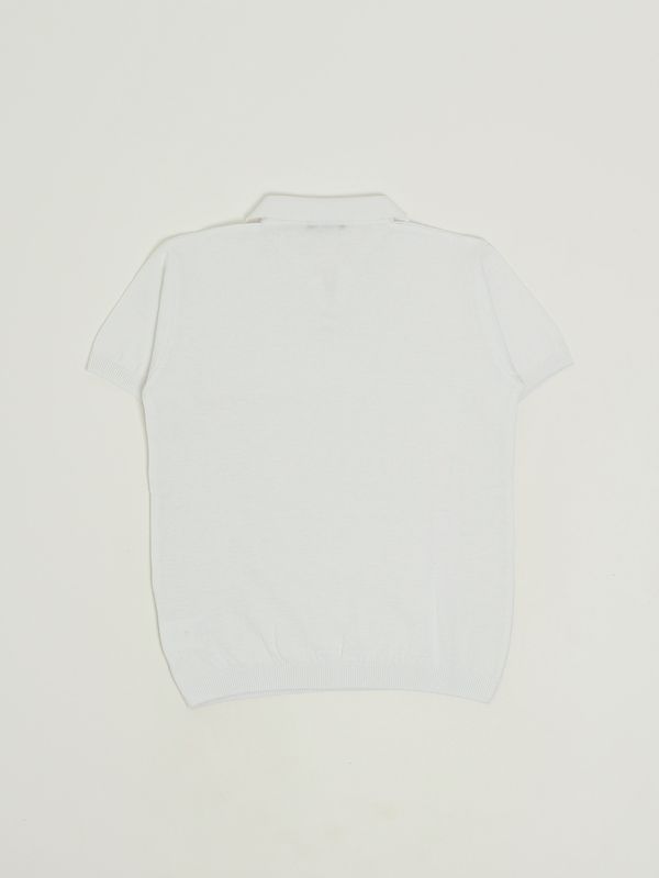 2. Polo en coton pour garçon Blanc Emanuel Pris ets2214r