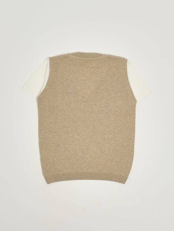 2. T-shirt en coton pour garçon Corde-Blanc Emanuel Pris ets3171r