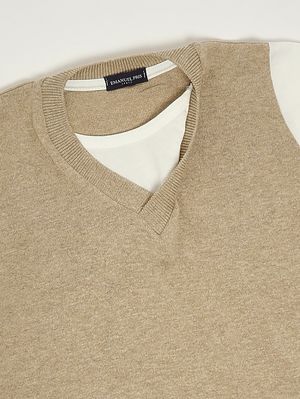 3. T-shirt en coton pour garçon Corde-Blanc
