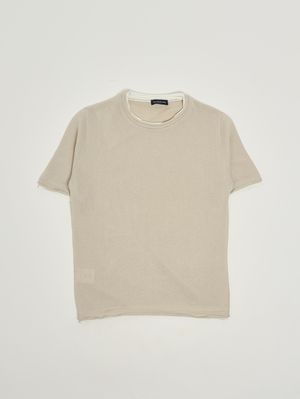 1. Camiseta de algodón para niño Beige