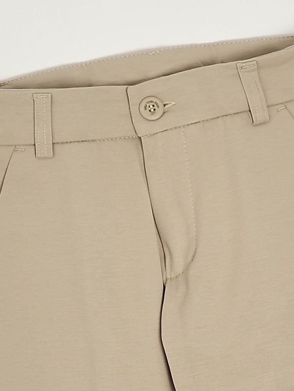 3. Bermuda garçon en coton stretch Beige Emanuel Pris ebm5135b