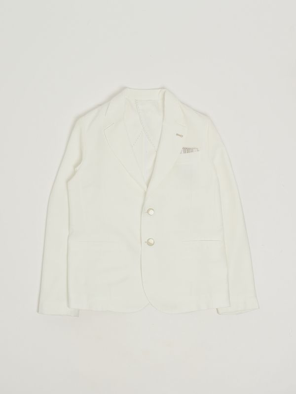 1. Blazer para niño en mezcla de viscosa Leche Emanuel Pris egc1137r