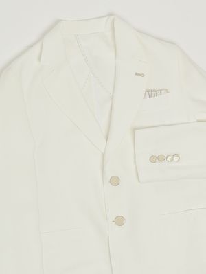 3. Blazer bambino in misto viscosa Latte