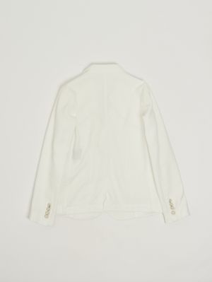 2. Blazer bambino in misto viscosa Latte