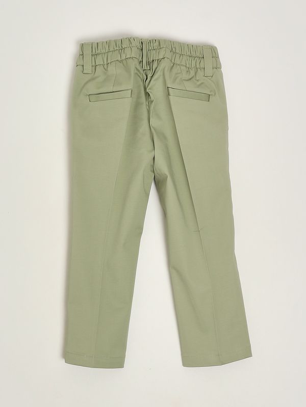 2. Babyhose aus Stretch-Baumwolle Salbei Emanuel Pris ept6284n