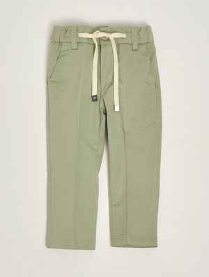 1. Pantalone neonato in cotone stretch Salvia